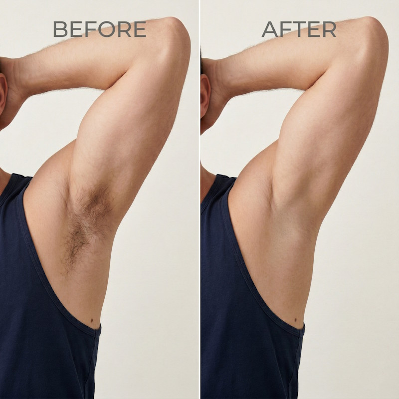 Inainte si Dupa Epilare 1